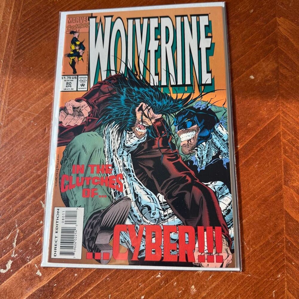 Wolverine Richard Howell Edition First Print April 1994 Vol 1 Issue 80 C